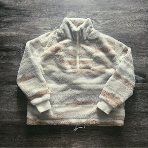 Cleo + Wolf Jacquard 1/4 Zip Pullover (worn 1x)